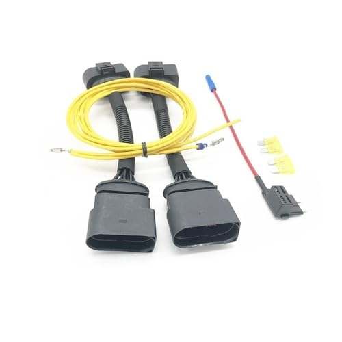 Adaptador de faros para VW T5 a T5.1 conector de arnés de conversión de cables 4