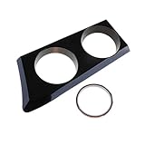 ISKADO Cup Holder Car Cup Holder Front Central Console Drink Bottle Mount Stand Fit for BMW 1 Series E81 E82 E87 E88 116i 118i 118d 120i 2005-2019 Fashionable (Color : Black LHD)