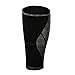 ZEELIY Unisexe Hommes Et Femmes AthléTisme De Course Manches De Compression Mollet Jambe PéRiostite Running, Augmentation De La Performance, Circulation Et RéCupéRation (Noir-m, L)