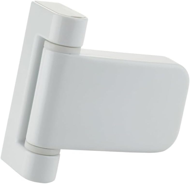 White uPVC Door Hinge – Heavy Duty Flag Hinge 23mm Rebate – PAS 24 Security Certified – Easy Fit DIY uPVC Door Hinges – Fast Install