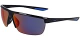 Nike CW4666-451 Tempest Sunglasses Obsidian/Pacific Blue Frame Color, Field Tint Lens