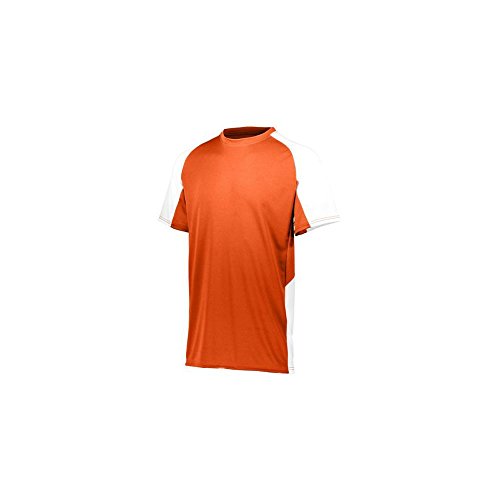 Augusta Sports Youth Cutter Jersey, Orange/White, Medium
