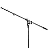 K&M Microphone Stand 210/2 with Boom, Classic Design, Alloy Steel, 900-1605mm, 3.1 kg, Tripod, 3/8 inch Thread, Includes Keepdrum Carry Bag SB-03 #2