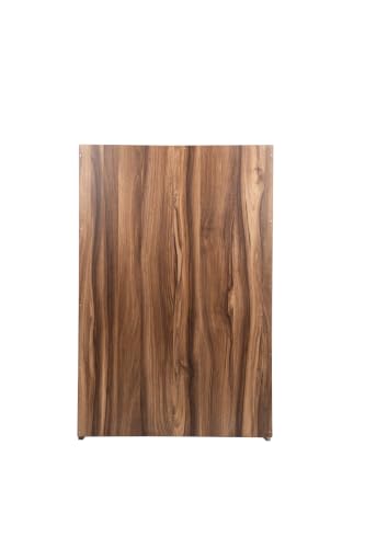 Image of Engineered Wood Shoe Rack - Stylish, Durable & Space-Saving Shoe Storage Organizer for Home & Office Use (Dark Asain, 5 Shelves)