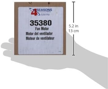 Miniatura 3 de Four Seasons Motor del ventilador del radiador 35380, negro
