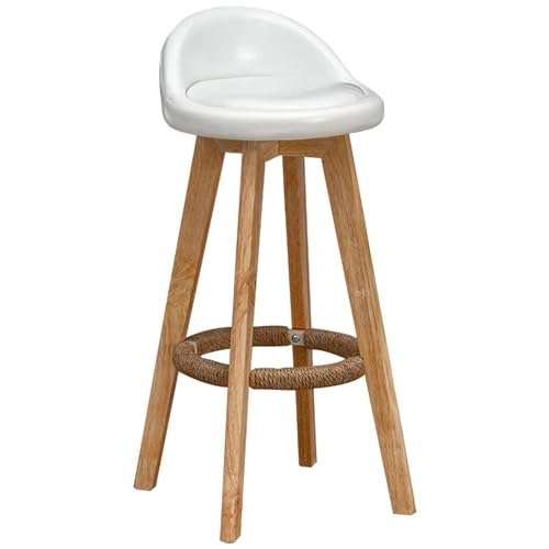 Tabouret de bar en bois élégant pour le petit-déjeuner