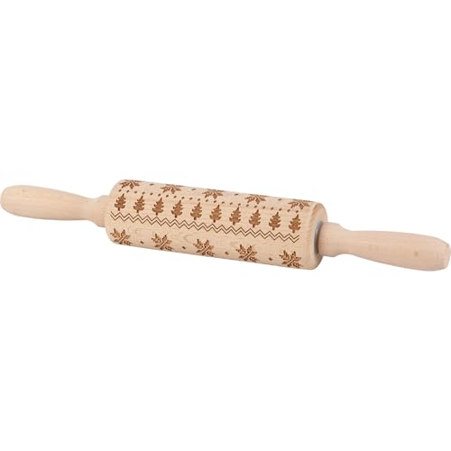 Primitives-by-Kathy-Christmas-Small-Rolling-Pin-116104 Primitives by Kathy Christmas Small Rolling Pin 116104