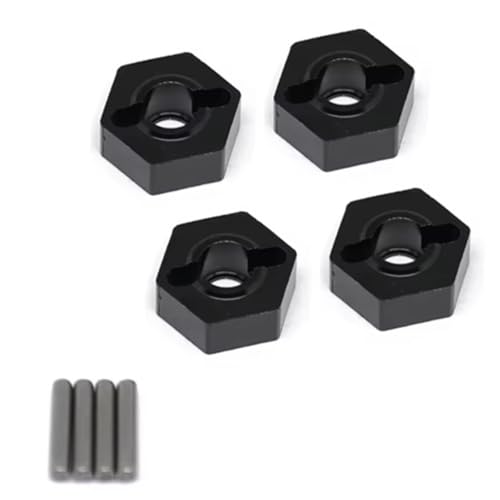 Adaptateur Hexagonal 14mm Arrma 3S Renforcé Métal pour Supprimer le Jeu des Roues 1/10