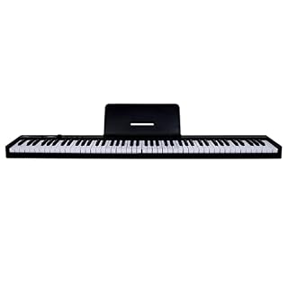 YUTRD ZCJUX 88 clés Piano électronique Pliable Portable avec Double Haut-Parleur et Bluetooth for Piano de Musique… - Les Beatles, Paul McCartney, John Lennon, RIngo Starr, George Harrison