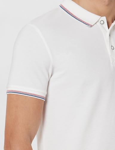 Image of United Colors of Benetton Mens Short Sleeve Solid T-Shirt (Size: M)-23P3T89J5555I101 White