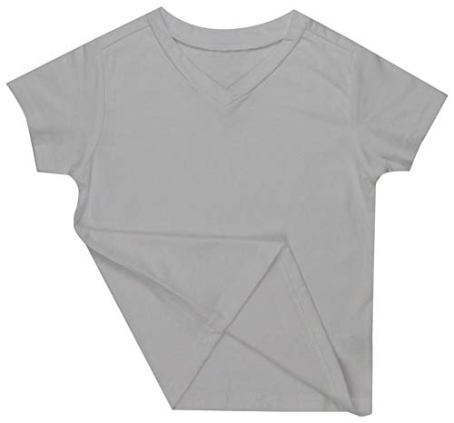 Image of ToBeInStyle Kids Boys Girls Cotton Jersey Contrast Raglan V-Neck Tee T-Shirts
