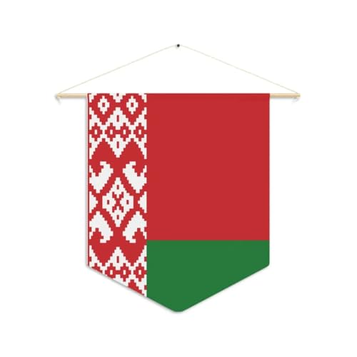 Pixelforma Bandera de Bielorrusia para colgar de poliéster, 30 x ...