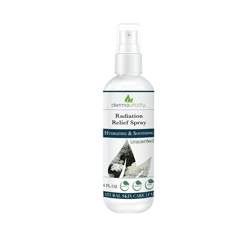 Radiation Burn Relief Spray - Calendula Spray for Radiation Treatment Unscented Fragrance Free Natural Organic Plant Based Moisturizing Soothing Relief for Itchy and Sensitive Skin 4 ounces