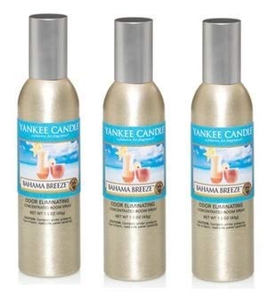 Yankee Candle 3 Pack Bahama Breeze Concentrated Room Spray 1.5 Oz.