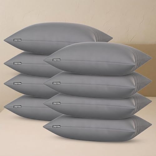 72% Off CareFoam Height Adjustable Microfiber Pillows - Only ₹1125 for a Set of 8