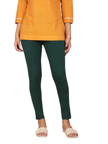 Image of TWIN BIRDS Women Cotton Blend Kurti Pants | Sleek Ethnic Daily Trousers