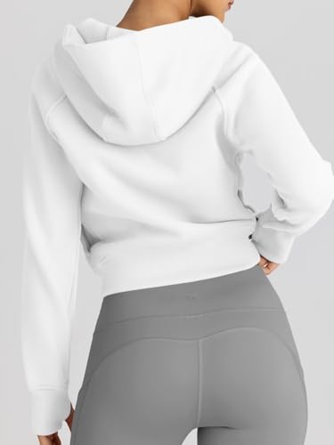 Image of Trendy Queen Womens Zip Up Hoodies Cropped Jackets Fall Clothes 2026