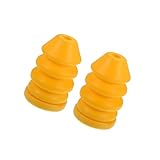 Motoforti 2pcs Car Jounce Upper Bumper Compatible for Jeep Liberty KJ Sport 2007, Durable Polyurethane Suspension Control Arm Bumper Rear Upper Shock Bump Stops Long-lasting