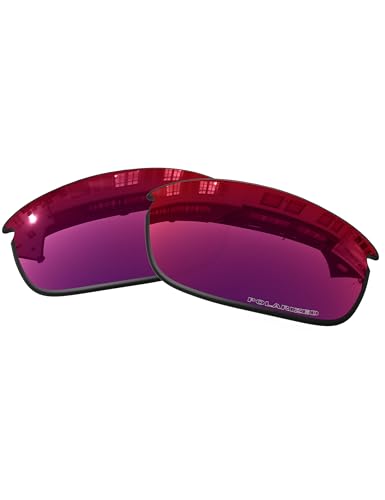 Image of OOWLIT Replacement Lenses Compatible with Oakley Flak Jacket OO9008 Sunglass