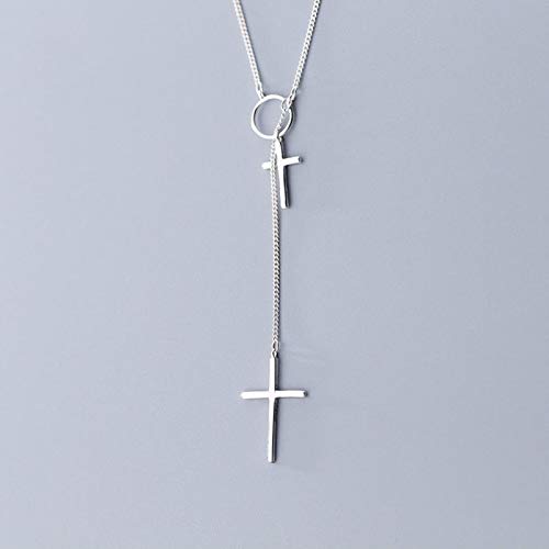 Collier coeur en cristal pour sublimer vos pulls d'hiver - 4