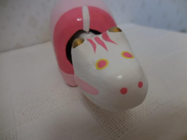 ★ 【希少・限定色】赤べこ ピンク （箱入り・新品）コンパクト Amazon.co.jp: 箱入り 赤べこ 桜 ピンク 限定色 PINK 福島 民芸品