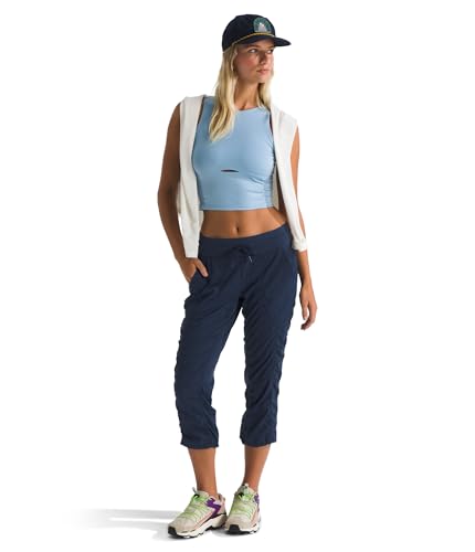 Image of The North Face Womens Aphrodite 2.0 Capri - Moisture Wicking, Water Repellent Finish, UPF 40+ Protection