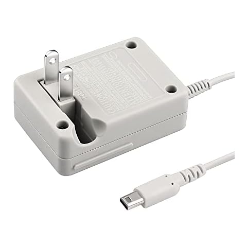3DS Charger, AC Adapter Charger Home Travel Charger Wall Plug Power Adapter (100-240 v) for Nintendo New 3DS XL/New 3DS /3DS XL /3DS /New 2DS XL/New 2DS /2DS XL /2DS /DSi/DSi XL Cover