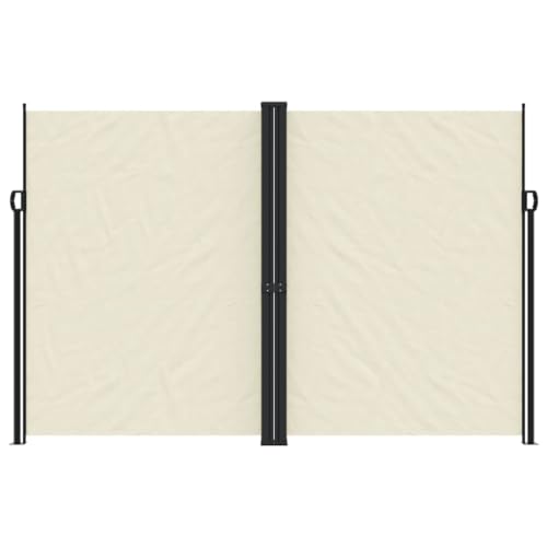 Auvent rétractable 220x1200 cm pour stopper le vent et le vis-à-vis direct - 4
