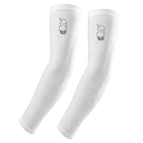 Gants de cuisine isolants contre les brûlures motif biscuits et crème glacée noir DIYthinker
