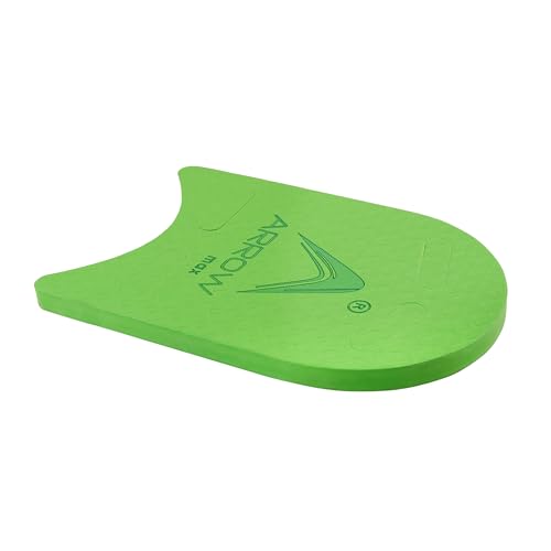 Image of Arrowmax Swimming Kickboard for Kids and Adults - EVA Foam Swim Training Board with Ergonomic Grip - Swim Aid for Beginners and Advanced Swimmers - Lightweight and Durable (Green)