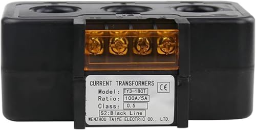 Transformateur de courant triphasé AC 18mm de 30a à 200a pour tableau électrique - 4