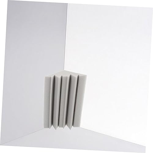 Totority 4pcs Trampas de Bajo en Esquina para Aislamiento Acústico Paneles de Absorción de Sonido Espuma para Ktv Estudio Hogar miniatura 6