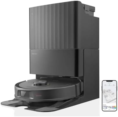 roborock Q Revo MaxV Robot Vacuum Cleaner Black 7000Pa 5200mAh