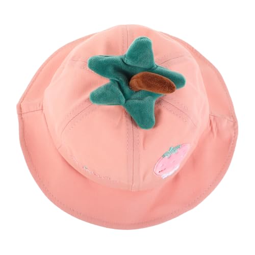 Healeved Boy Girl Sun Hat for Boys Adorable Fisherman Hat with Wide Brim Durable and Breathable Summer Sun Protection Charming Design for Newborns Pink