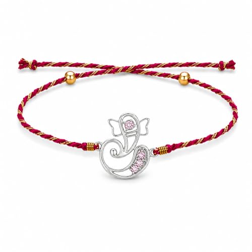 Image of CW 925 Silver Religious Designer Rakhi | Raksha Bandhan Rakhi for Brother | Gift for Men & Boys | 925 Stamp & Certificate of Authenticity