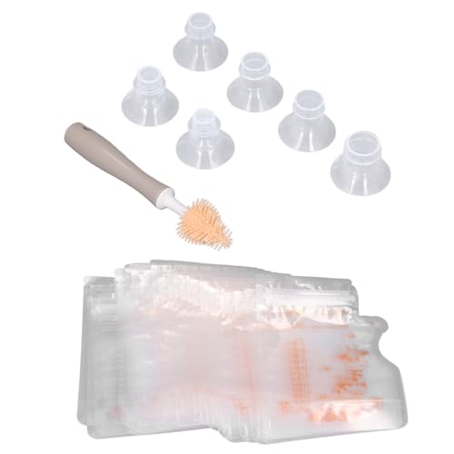 Insertos de silicona para extractor de leche, 6 tamaños miniatura 3