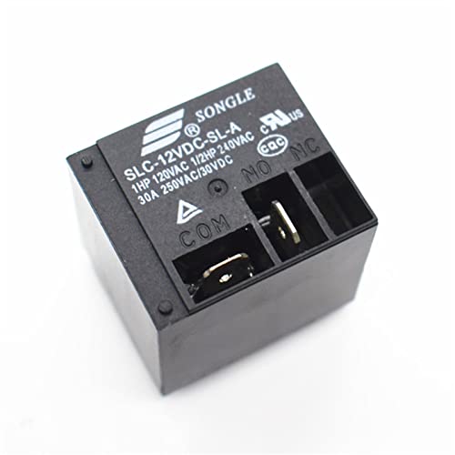 Relé de potencia SLC-12VDC-SL-A 12V 30A T91 HF2100 de 4 pines normalmente abierto 6