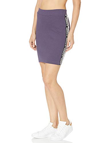 Jupe Tape adidas Originals femme violette M | Look sportswear rétro au quotidien