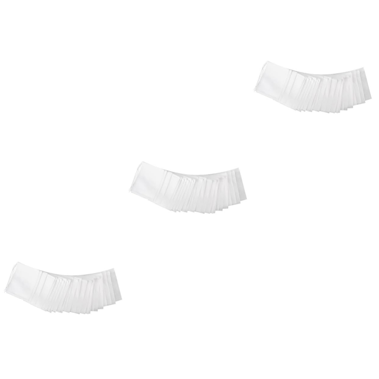 PRETYZOOM 600piezas Bolsas De Filtro De Té Desechables Diseño De Cordón Para Infusiones Hierbas y Marrones