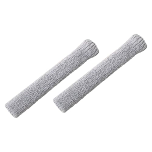 IWOWHERO 2pcs Protective Glasses Shoes Glasses Nylon Grey Spandex Eyeglass End Tips Shoes for Eyewear