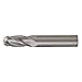 CLEVELAND Ball End Mill,Single End,1/16",Carbide C83513