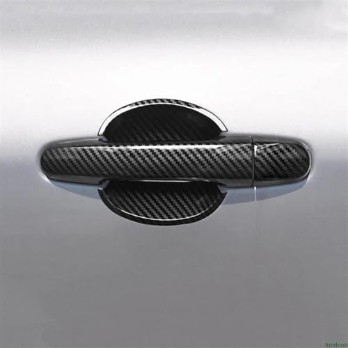 Pegatinas de coche para Toyota IST e Ipsum 2002-2009 en acabado de fibra de carbono 2