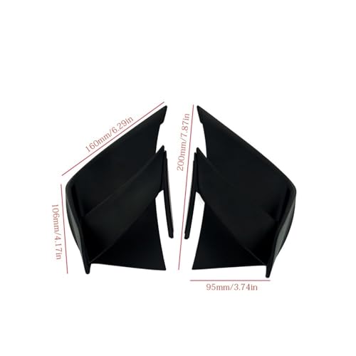 Aileron de moto rigide pour protéger et stabiliser le carénage GSX-R1000 - 3