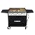 CAMPLUX ENJOY OUTDOOR LIFE Flat Top Grill Griddle,Camplux Propane gas outdoor grill Griddle Cooking Station for Camping,BBQ,Tailgating or Picnicking, Stainless Steel, Silver, Black