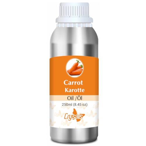 Crysalis Aceite de zanahoria (Daucus carota) - 250 ml/8.45 Fl oz