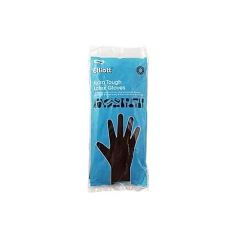 Elliott Heavy Duty Rubber Gloves with Flock Lining Cover