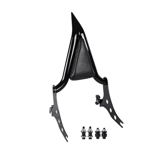 Dossier repose-passager amovible pour moto custom finition premium