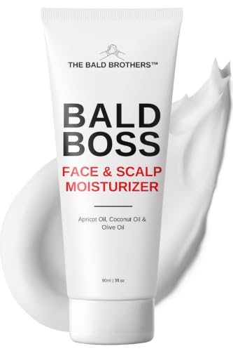 The Bald Brothers Bald Head Care for Men | Everyday Scalp Moisturizer | Face & Scalp Care | Matte,...
