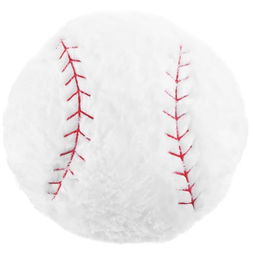 BESPORTBLE - BESPORTBLE Coussin de Baseball en Peluche Douce 45X45 CM Oreiller Sphérique Moelleux et Décoratif pour Chambre D’Garçon et Filles Objet de Décoration Intérieure Sportif et Confortable