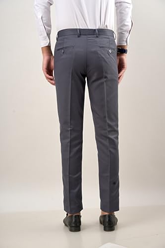 Image of VX9 Men's Formal Trousers, Smart Office & Business Wear, Classic Fit
